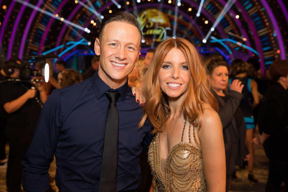  Kevin and Stacey Dooley took home the glitter ball trophy in the 2018 series