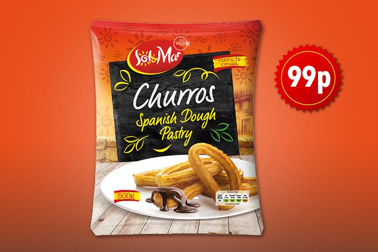  Lidl's churros will only be here until stocks last so you'll have to be quick