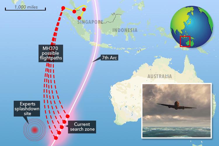  Aviation expert Simon Hardy believes MH370 flew more than 50 miles south-west of the current search zone