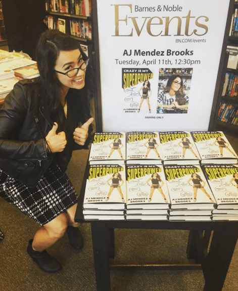 AJ Lee is now a successful author 