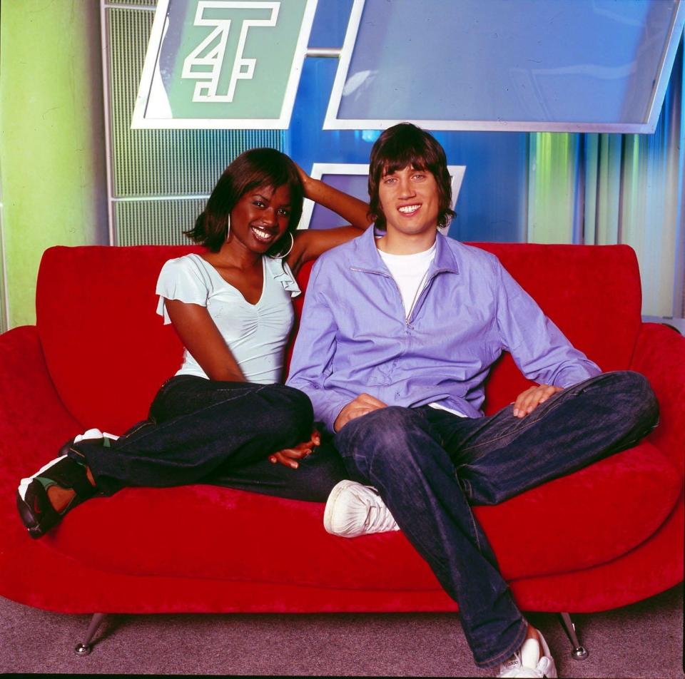 June Sarpong and Vernon Kay 