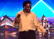 Donchez had the audience wiggling along with him in his audition 