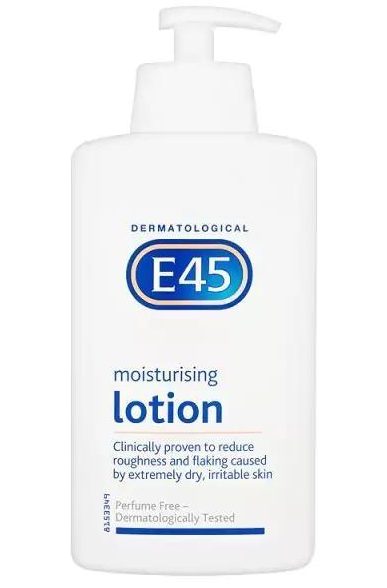  Use this body lotion as a barrier for drier areas such as the knees and ankles