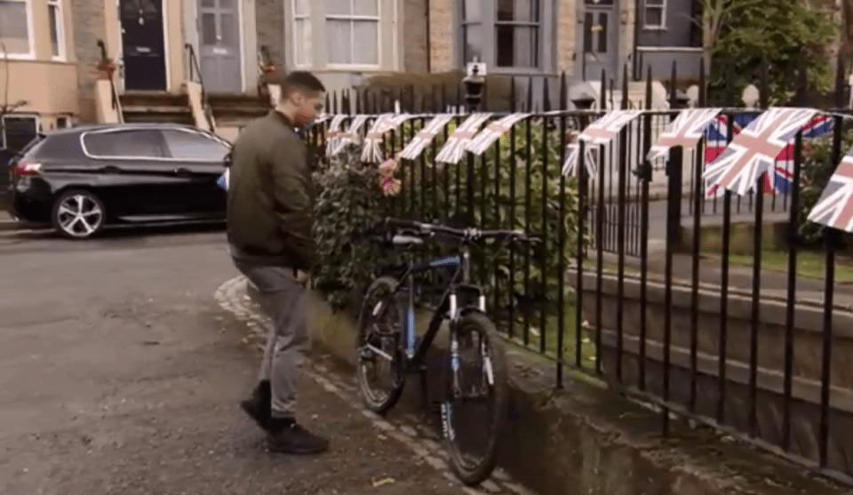 It all kicked off when Keegan nicked their bike and they shared a pic of him online