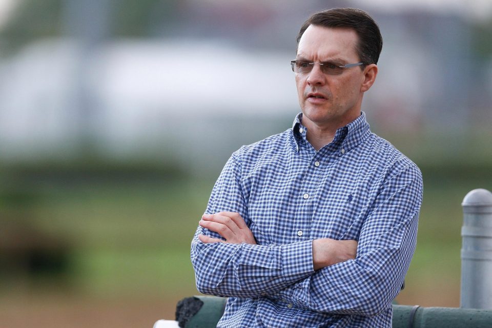  Aidan O'Brien has been overseeing Mendelssohn's preparations on Friday