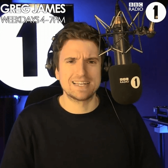  Greg currently hosts Radio 1's weekday drive-time show