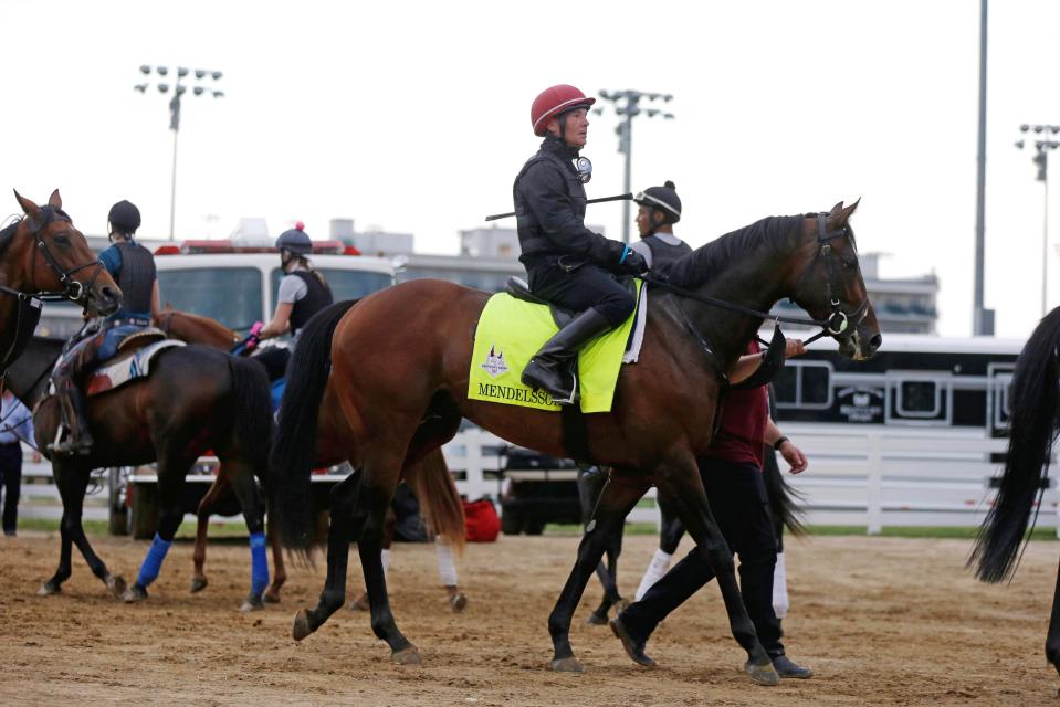  Mendelssohn has been warming up for the race in Kentucky