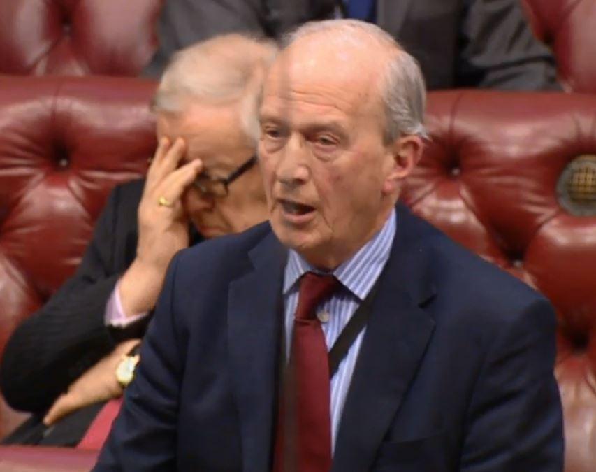  Lord Hunt made a passionate speech in defence of the free press