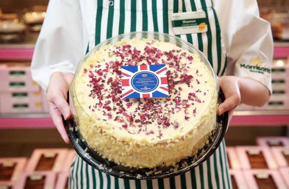  Morrisons' royal wedding features the same flavours as Meghan and Harry's actual cake