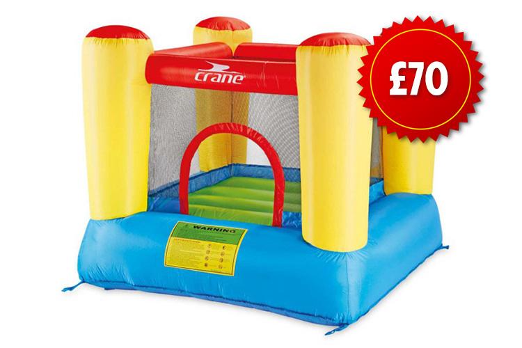  Aldi's bouncy castle costs just £69.99 and will be available from next weekend