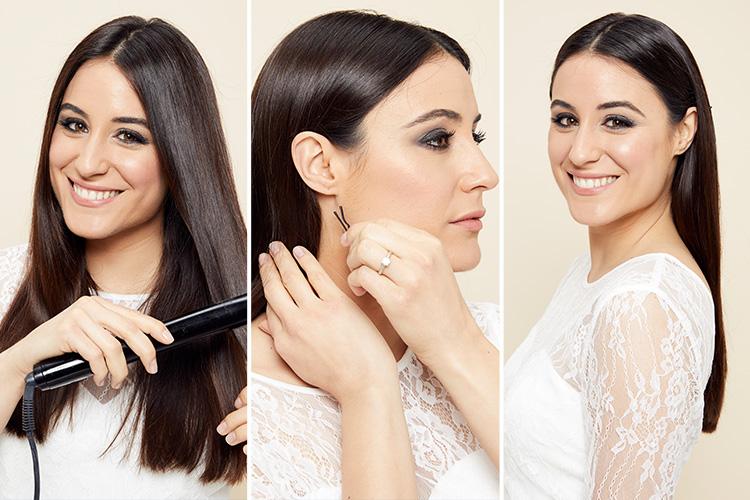  Step-by-step guide to achieving Meghan's sleek and straight hairstyle