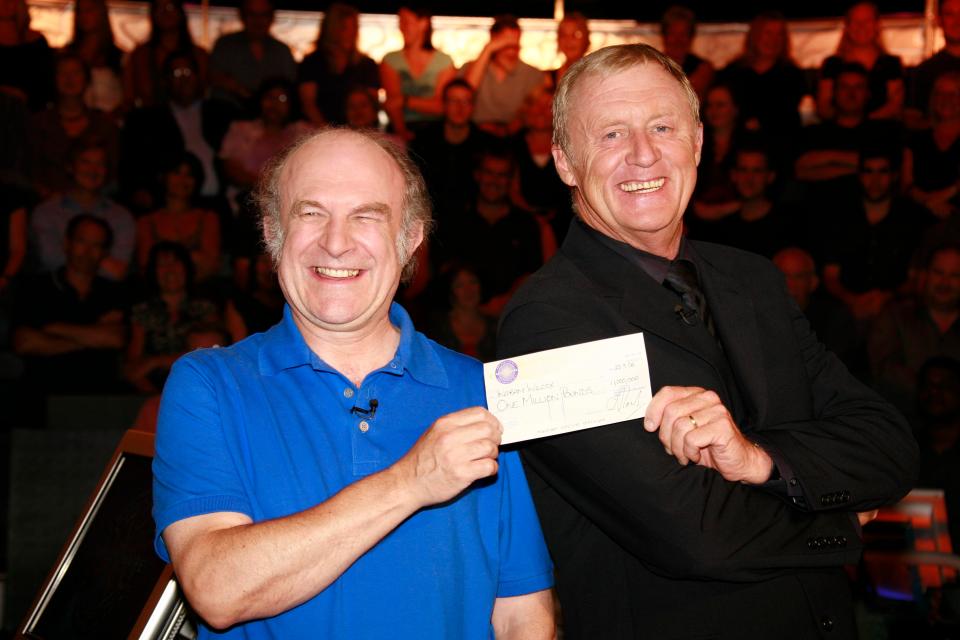  Ingram Wilcox collects his winning cheque