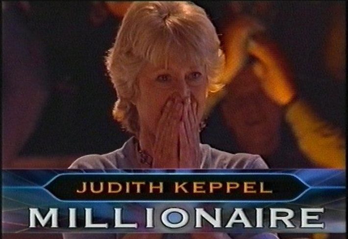  Judith Keppel became the ITV show's first millionaire - but got branded 'suspicious' by critics