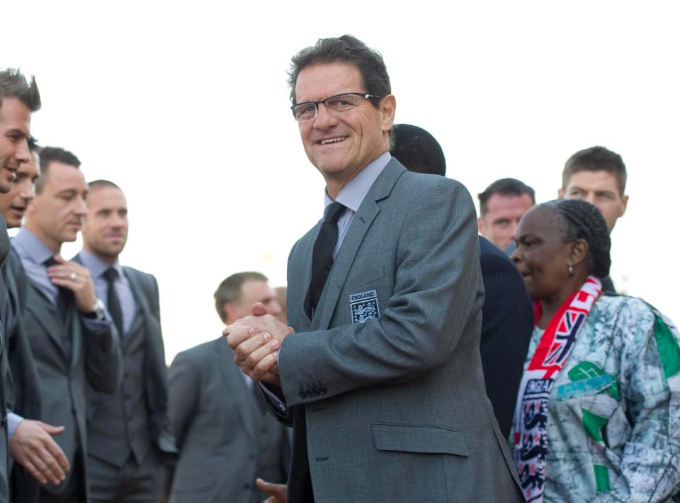 Fabio Capello imposed a strict regime on his England players and locked them away in a hotel in Rustenberg