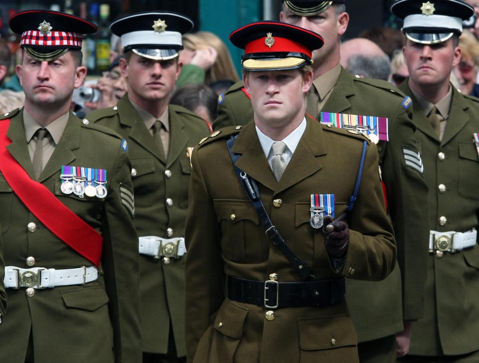  Prince Harry became a Captain in 2011