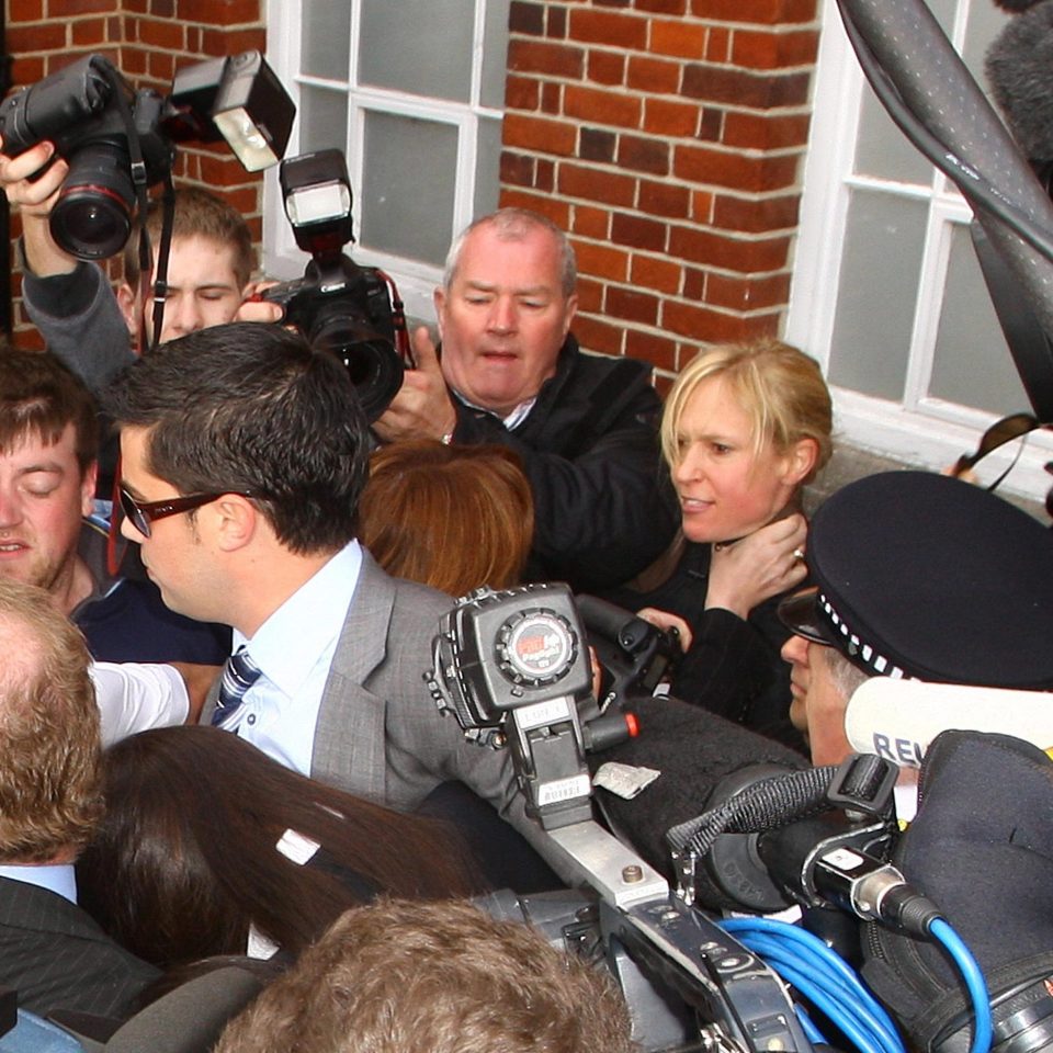  In her time Kay has cause a fair bit of hurly-Burley - like when she 'throttled' a paparazzo outside Naomi Campbell's court hearing