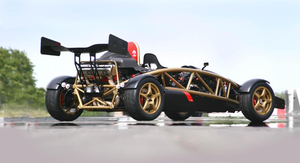  Your dad could blast around the track for a day in the Ariel Atom