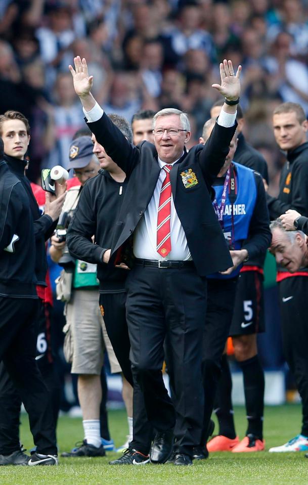  Sir Alex Ferguson was at the Millennium Stadium in Cardiff for last year’s final