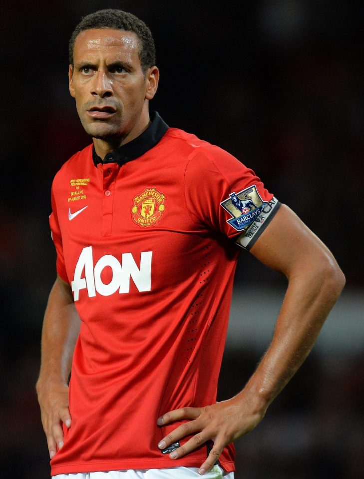  Rio Ferdinand was superb at reading the game for Man Utd and England