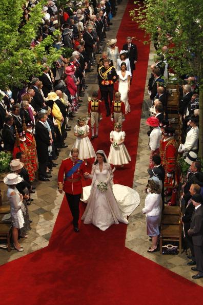  Prince William married Kate in a much grander ceremony at Westminster Abbey in 2011