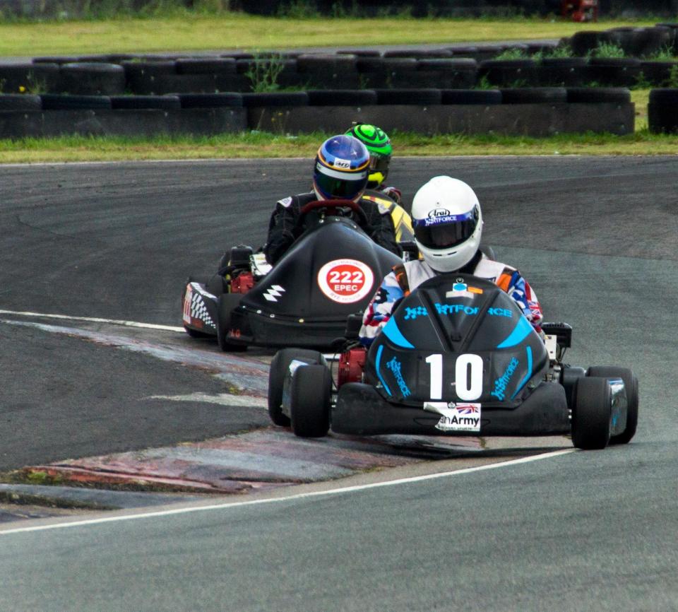  Go-karting is a fun and blood racing present