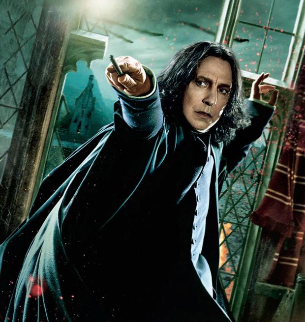 Alan Rickman as Snape