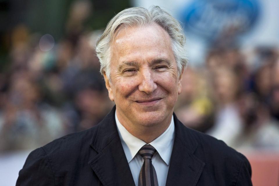  Alan Rickman, pictured, died in 2016 aged 69