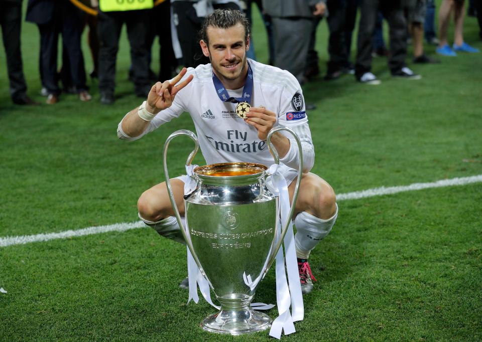  2016... Gareth Bale claimed a second Champions League trophy