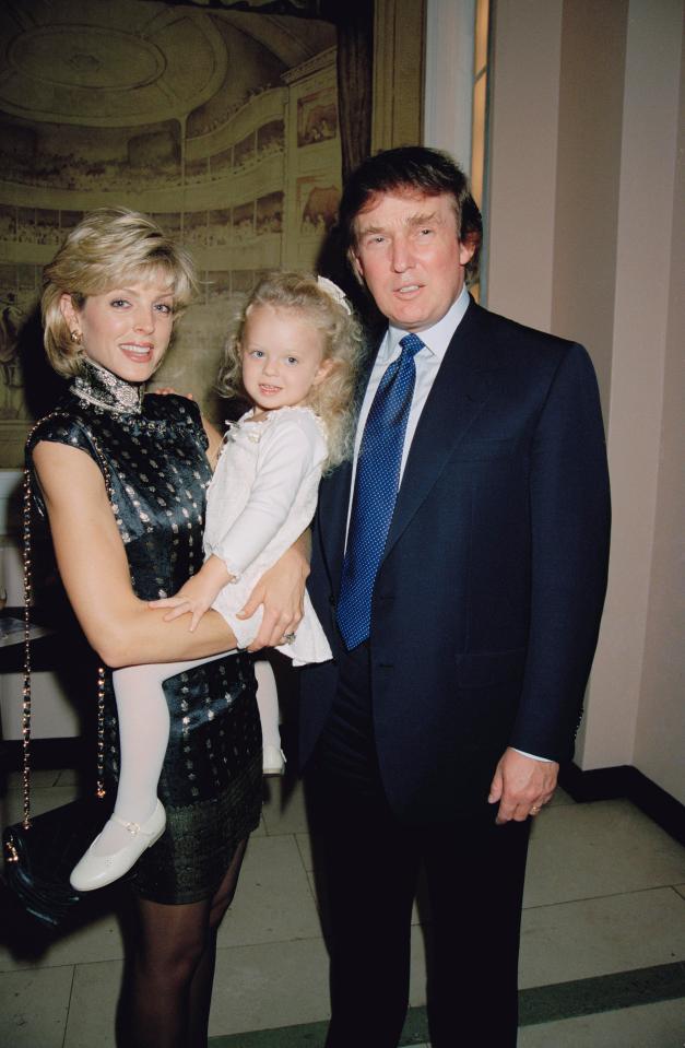  Trump was engaged to Marla Maples, who was pregnant with their daughter Tiffany, at the time of the alleged affair