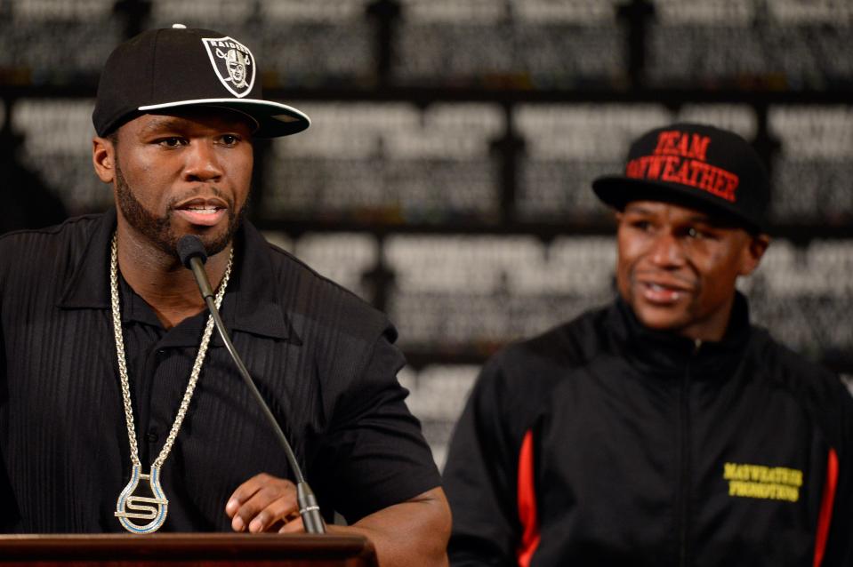  50 Cent and Floyd Money Mayweather went in to business as fight promoters