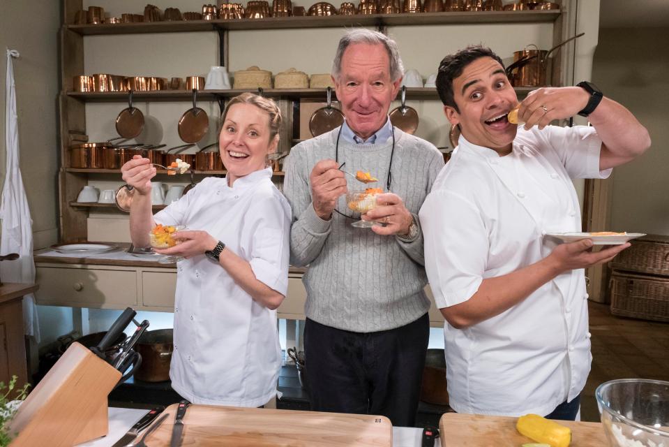  Michael is back on the box with new show Royal Recipes