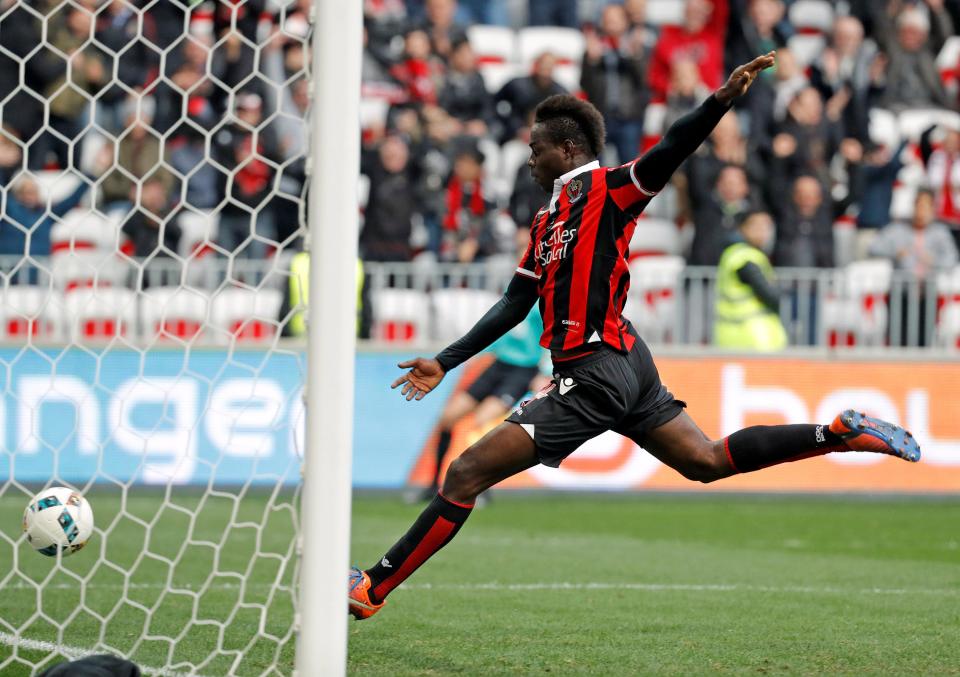  The outgoing striker scored 25 goals for Nice this season