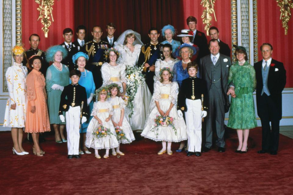 Prince Charles and Diana's photoshoot in 1981 was also a more formal occasion