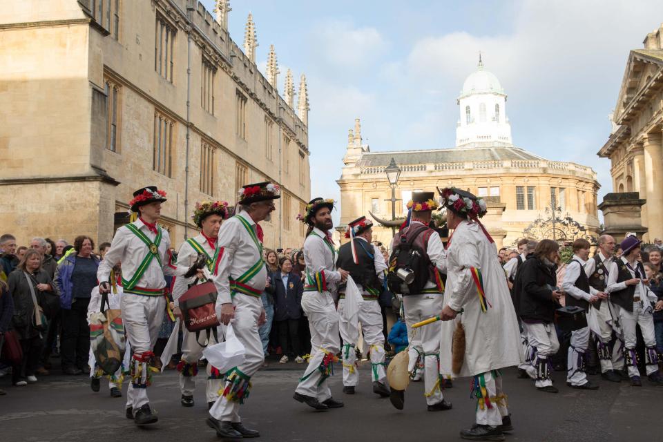  Morris Dancing is another British tradition seen on May Day