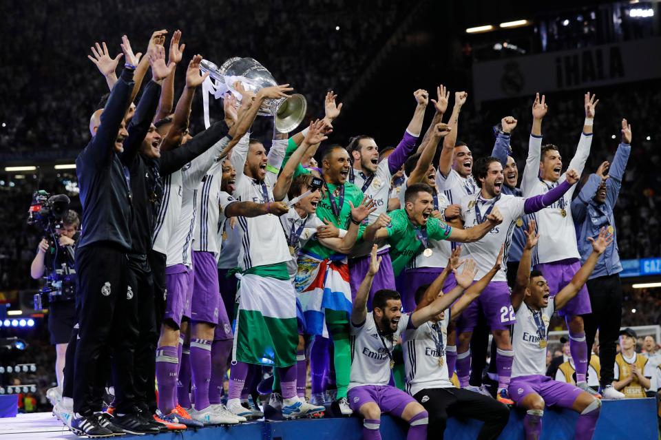  Real Madrid are looking for a third straight Champions League and fourth in fifth years