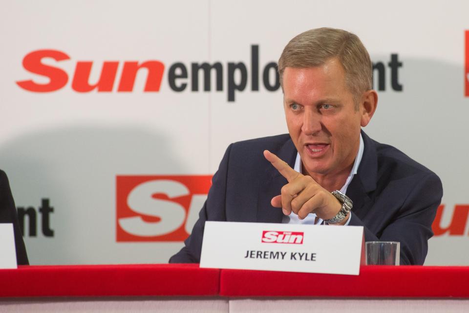  Jeremy Kyle will attend this year's Sunemployment roadshows in Birmingham, London and Manchester