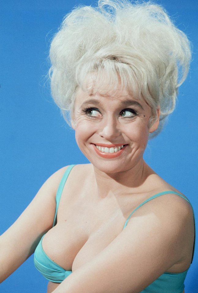  Dame Barbara Windsor started acting when she was 12 before finding fame in nine Carry On films