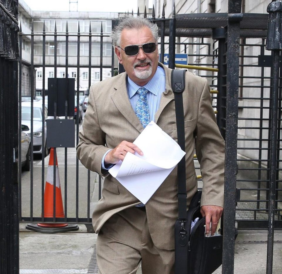  Ian Bailey leaving the Court of Appeal in Dublin, after his failed lawsuit against the Irish police