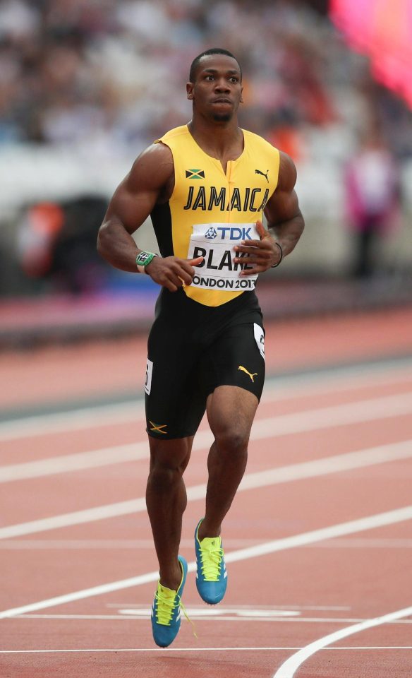 Usain Bolts fellow Jamaican Yohan Blake could become the top dog