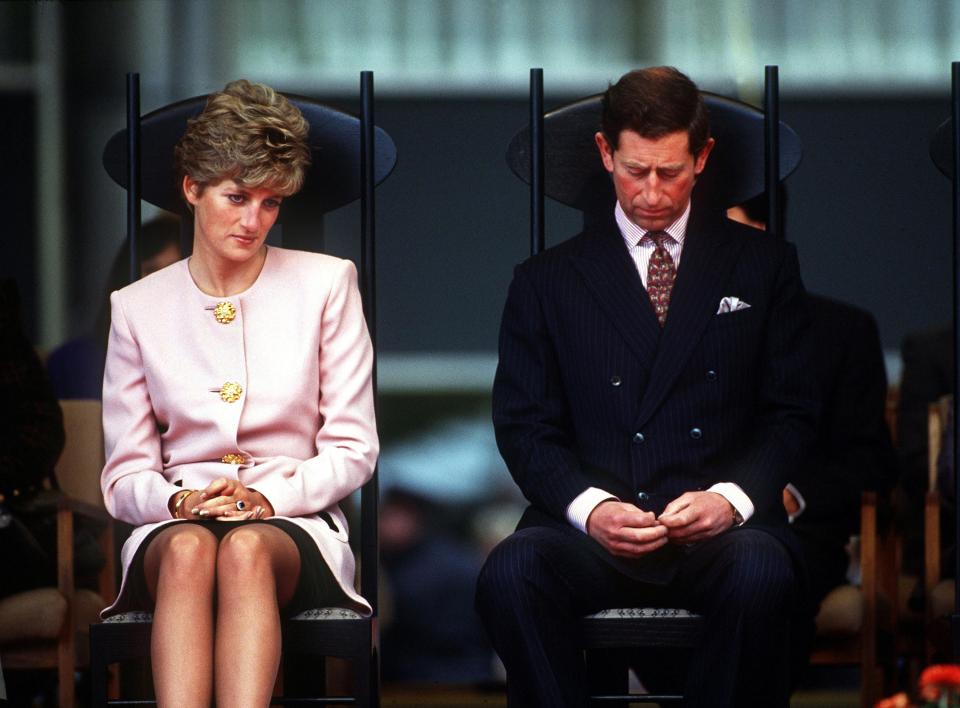  Princess Diana and Prince Charles were rarely affectionate in public