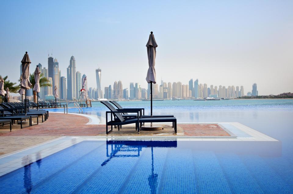  Luxury destinations such as Dubai, pictured, are becoming increasingly common