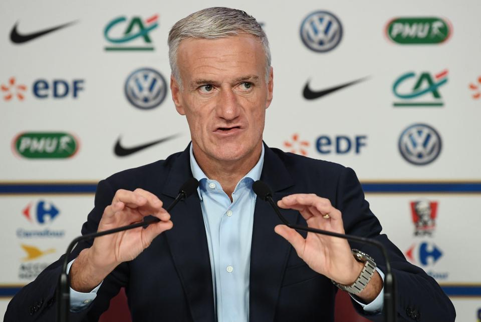  Didier Deschamps has named his 23-man France squad for the World Cup