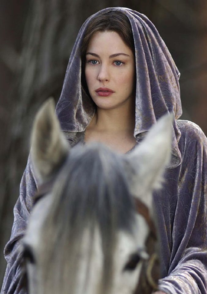  The elf Arwen from Lord of the Rings is now a popular choice