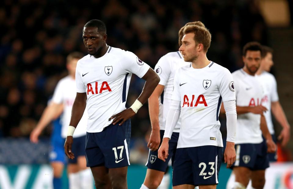  Moussa Sissoko, left, has been named as back-up to the squad