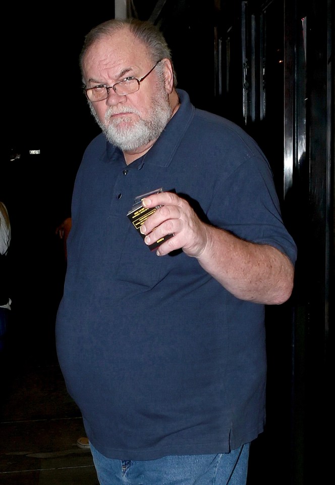 Thomas Markle was declared bankrupt in 2016 as his credit card debts soared to nearly £25,000