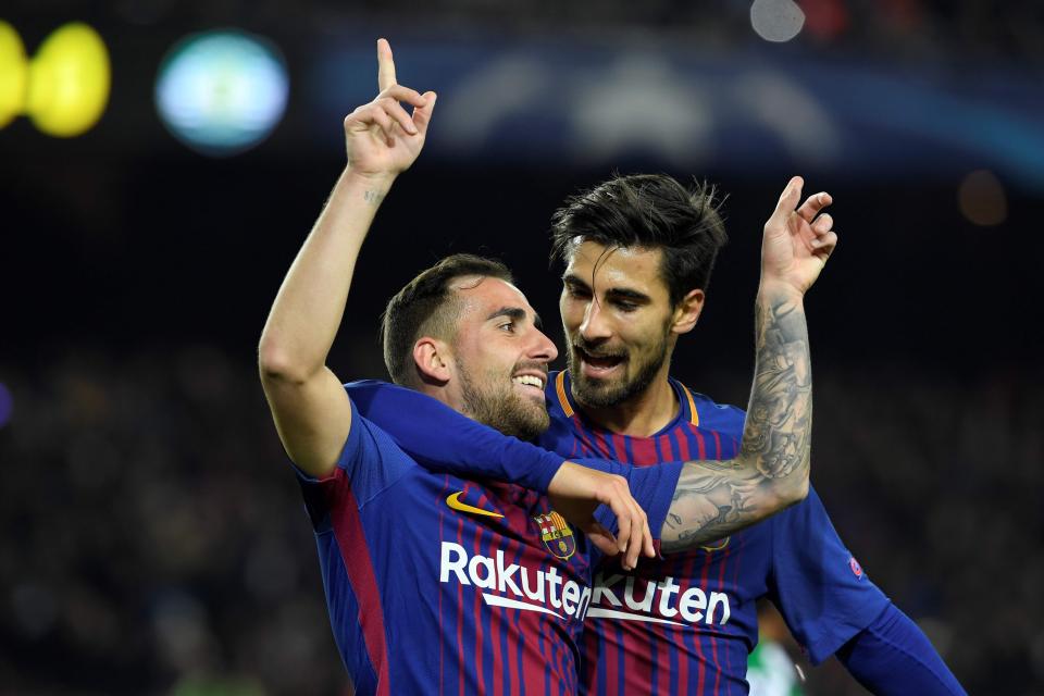  Arda Turan and Andre Gomes are both up for sale at Barcelona this summer