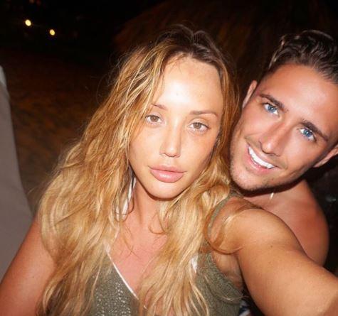  Charlotte and Bear split up last year after it emerged he cheated on her