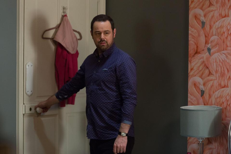 Danny Dyer will feature in the new scene on tonight's EastEnders 