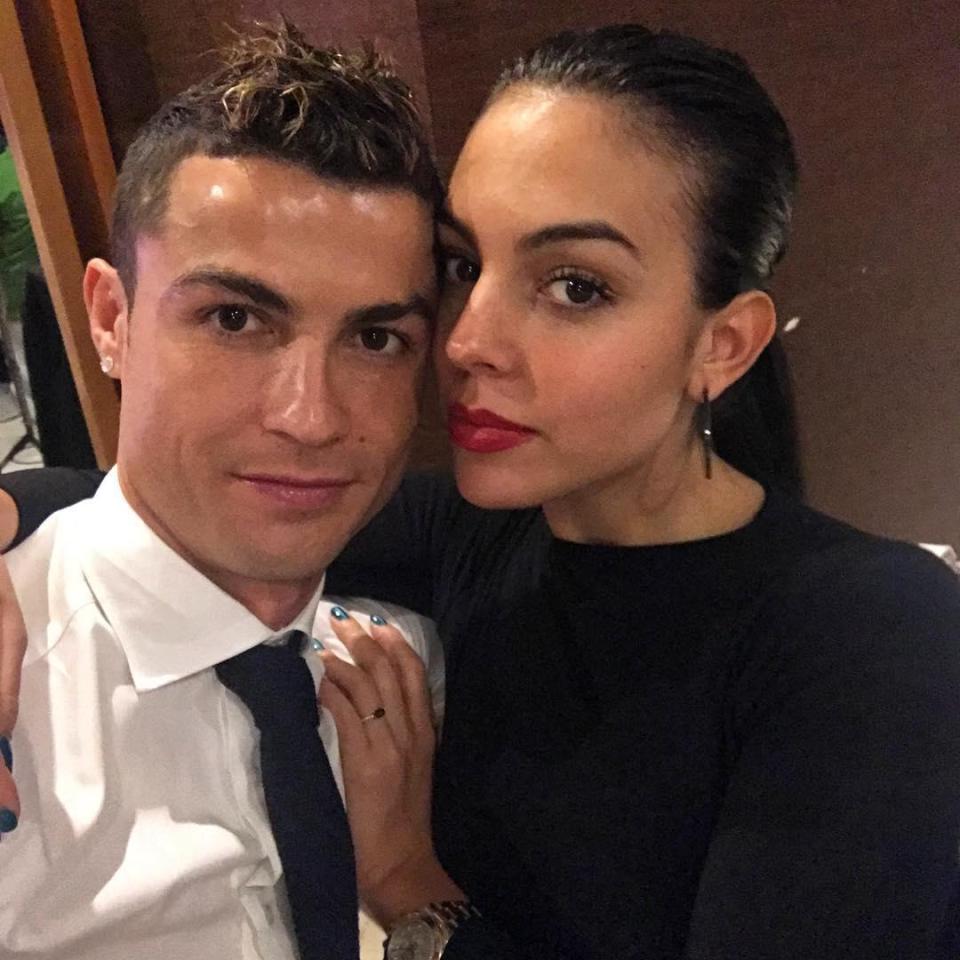  Cristiano Ronaldo and his famous girlfriend Georgina Rodriguez