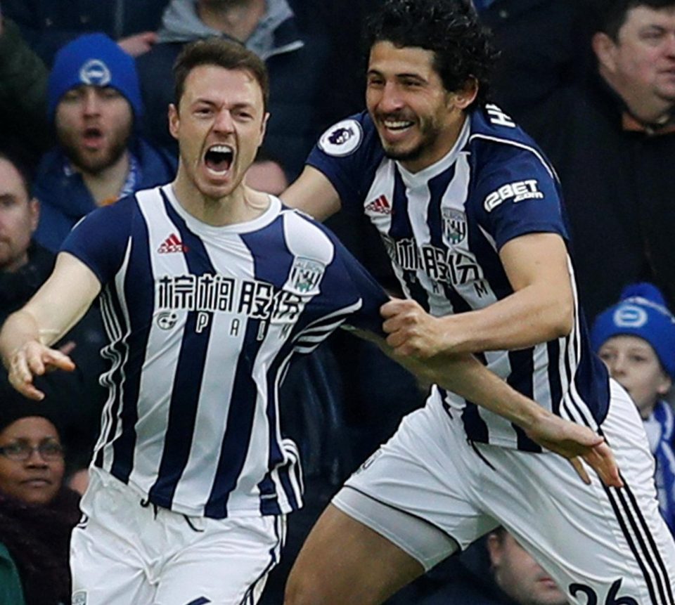  Both Jonny Evans and Hegazi could be on their way out of the Hawthorns